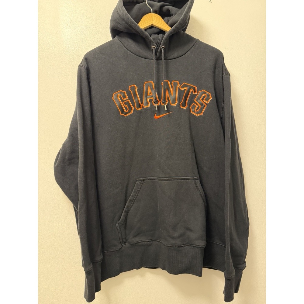 San Fransico Giants Nike Center Swoosh Hoodie  Sweatshirt 2XL Embroidered Y2K